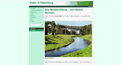Desktop Screenshot of elster-in-elsterberg.de